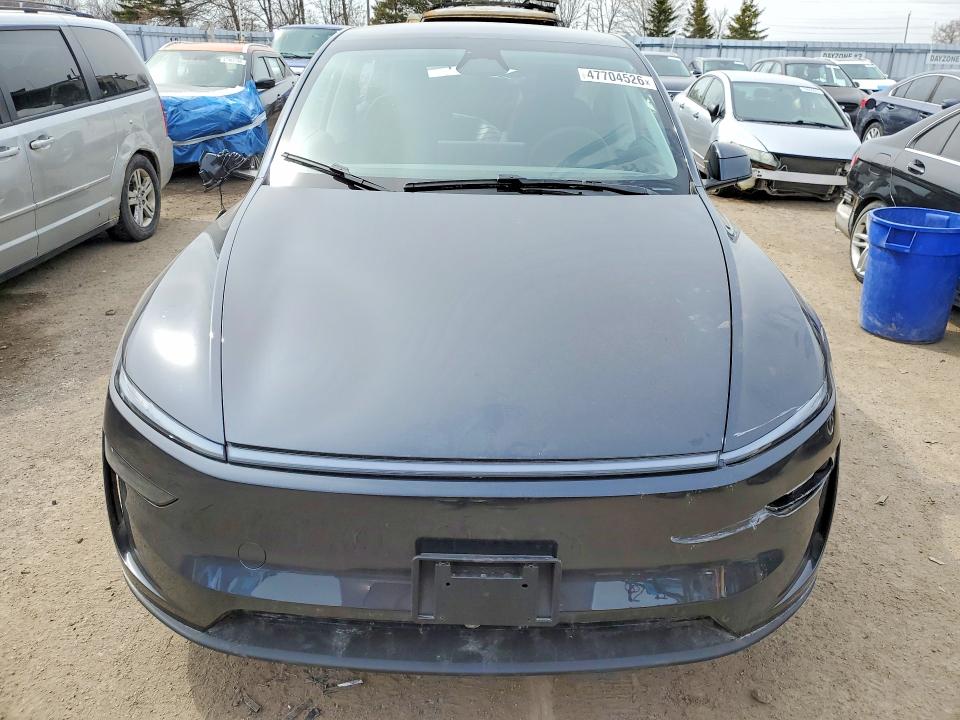 2026 Tesla Model y VIN XP7YGDEEXTB774125 COPART salvage auction — REAR END, On - Permit Salvage, sold $12,100 on 2026-08-04 (photo 5)
