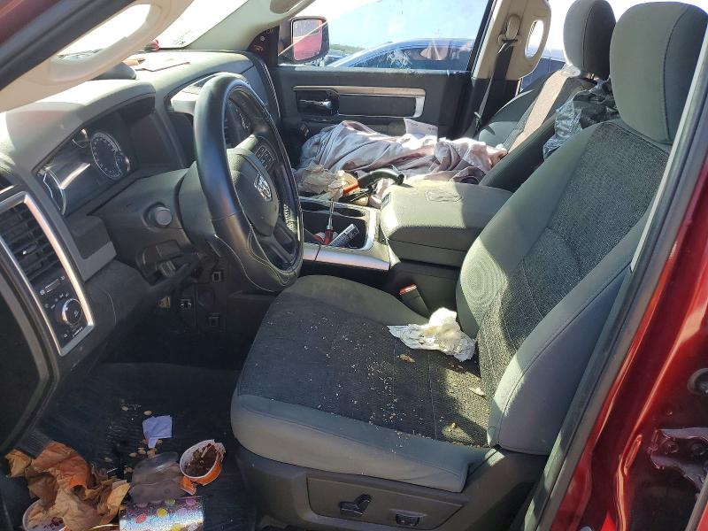 2019 Ram 1500 VIN 1C6RR6LT7KS512696 COPART salvage auction — FRONT END, Tx - Salvage Vehicle Title, sold $4,500 on 2026-07-02 (photo 7)