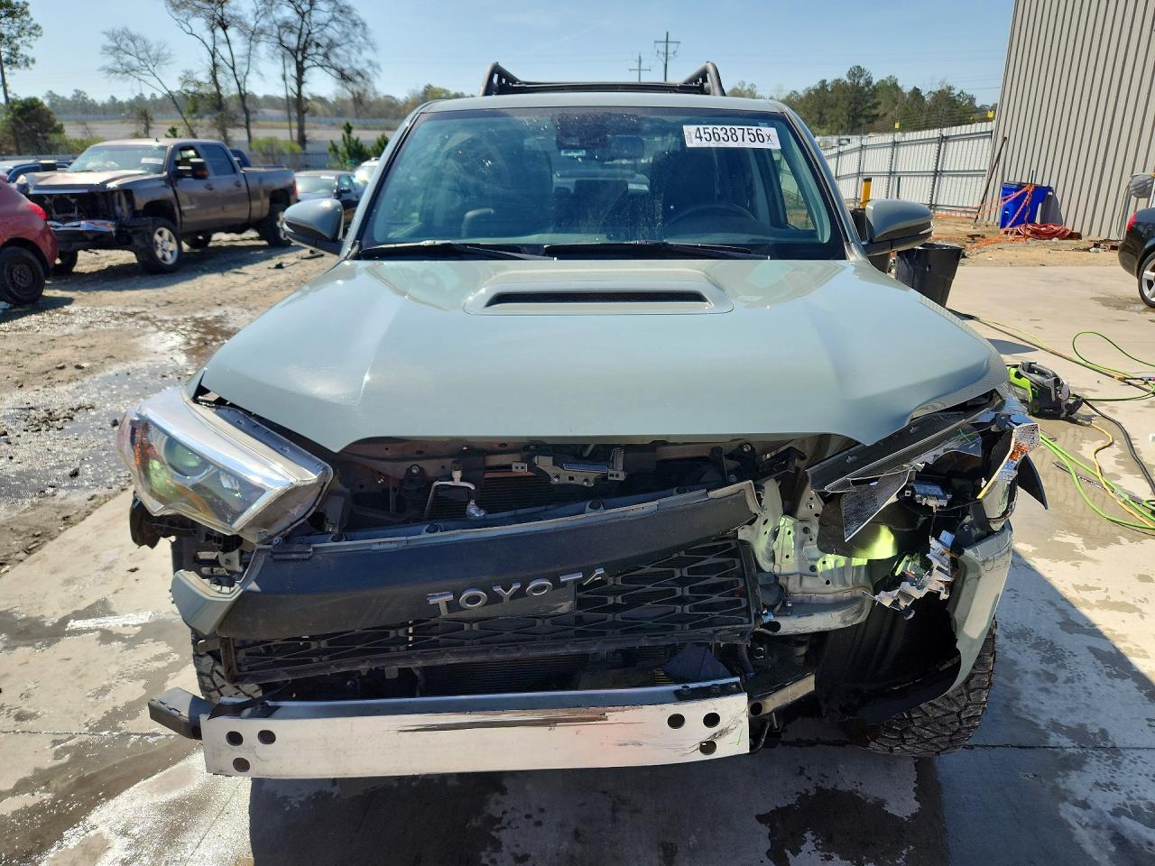 2023 Toyota 4Runner VIN JTERU5JR0P6124102 COPART salvage auction — Front End, GA - CERT OF TITLE-SALVAGE, sold $24,700 on 2026-07-09 (photo 5)