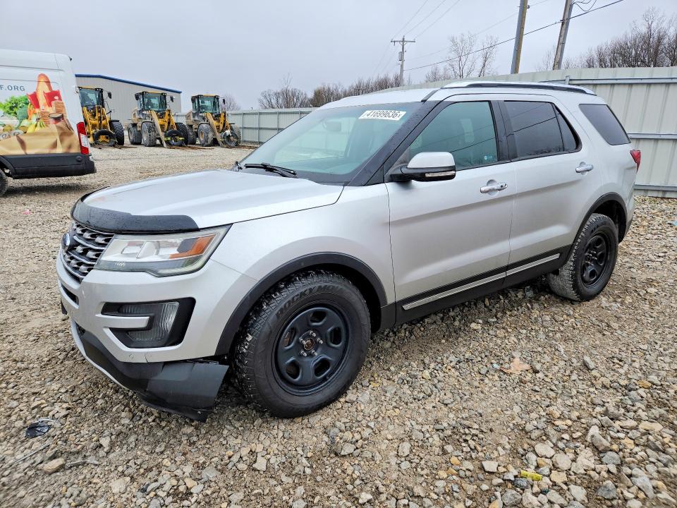 2016 Ford Explorer VIN 1FM5K8F89GGA79712 COPART salvage auction — UNDERCARRIAGE, MI - CERTIFICATE OF TITLE, sold $2,000 on 2026-07-09 (photo 1)