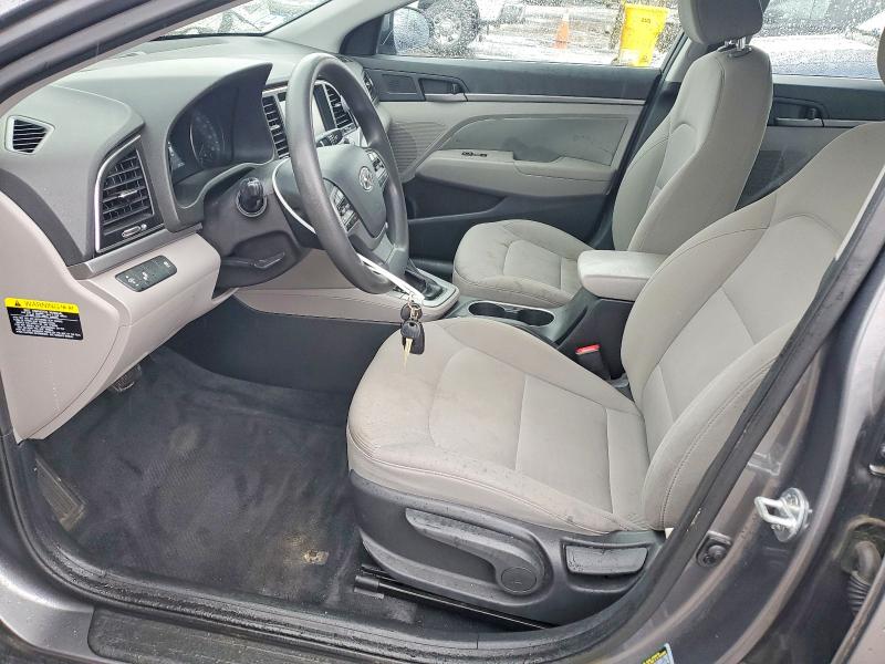 2018 Hyundai Elantra VIN 5NPD84LF9JH360695 COPART salvage auction — FRONT END, Ma - Cert Of Title-Parts Only Salva, sold $1,200 on 2026-07-02 (photo 7)