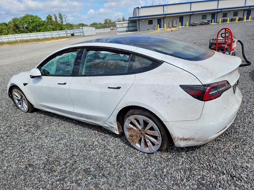 2022 Tesla Model 3 VIN 5YJ3E1EA0NF369214 COPART salvage auction — FRONT END, FL - CERTIFICATE OF DESTRUCTION, sold $3,100 on 2026-07-14 (photo 2)