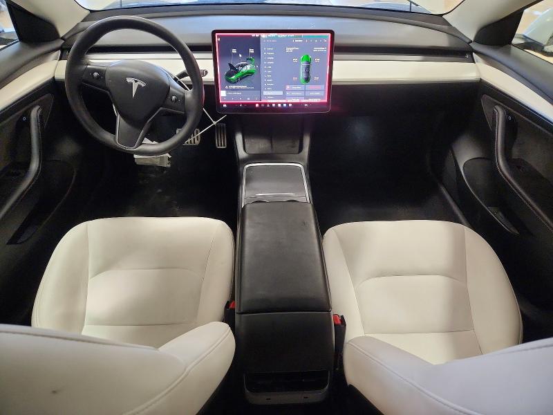 2023 Tesla Model 3 VIN 5YJ3E1EC3PF632753 COPART salvage auction — FRONT END, Ri - Salvage Certificate Of Title, sold $4,250 on 2026-07-21 (photo 8)