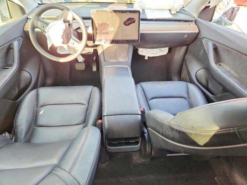 2022 Tesla Model y VIN 7SAYGAEEXNF429005 COPART salvage auction — FRONT END, Salvage Title, sold $5,300 on 2026-07-10 (photo 8)