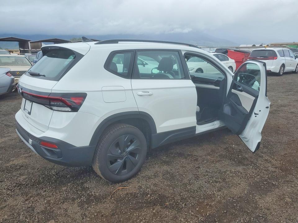 2025 Volkswagen Taos VIN 3VV5C7B24SM089318 COPART salvage auction — FRONT END, Hi - Certificate Of Salvage, sold $750 on 2026-06-29 (photo 3)