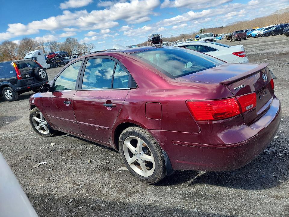 2009 Hyundai Sonata VIN 5NPEU46C79H510610 COPART salvage auction — FRONT END, Ma - Cert Of Title-Salvg Parts Only, sold $125 on 2026-07-29 (photo 2)