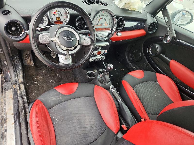 2010 Mini Cooper VIN WMWMR3C50ATZ19641 COPART salvage auction — FRONT END, Qc - Gravement Accidente, sold $1,150 on 2026-07-07 (photo 8)