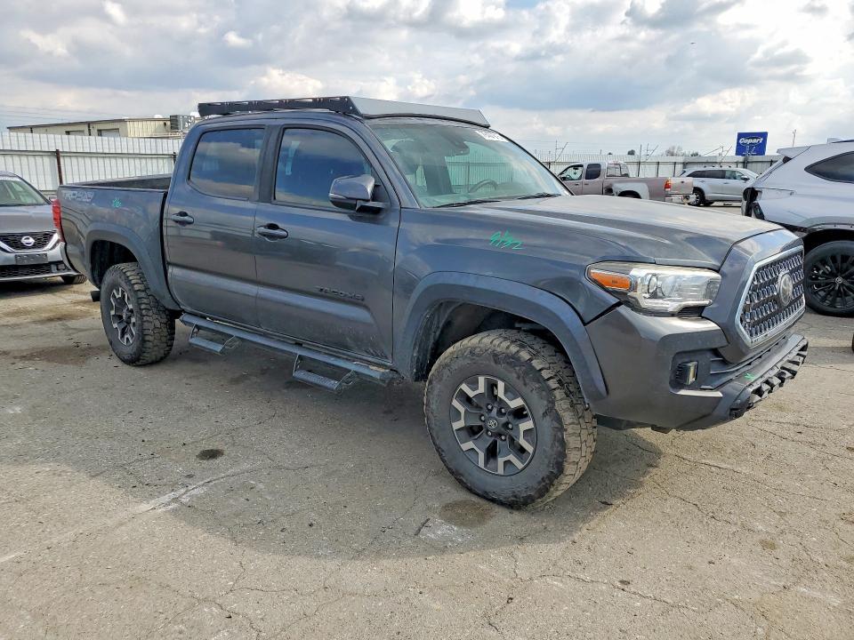 2019 Toyota Tacoma VIN 3TMCZ5AN8KM261757 COPART salvage auction — REAR END, Ca - Salvage Certificate, sold $11,000 on 2026-07-10 (photo 4)