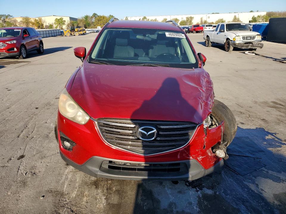 2016 Mazda Cx-5 VIN JM3KE2CY4G0829971 COPART salvage auction — FRONT END, Salvage Title, sold $2,100 on 2026-07-14 (photo 5)