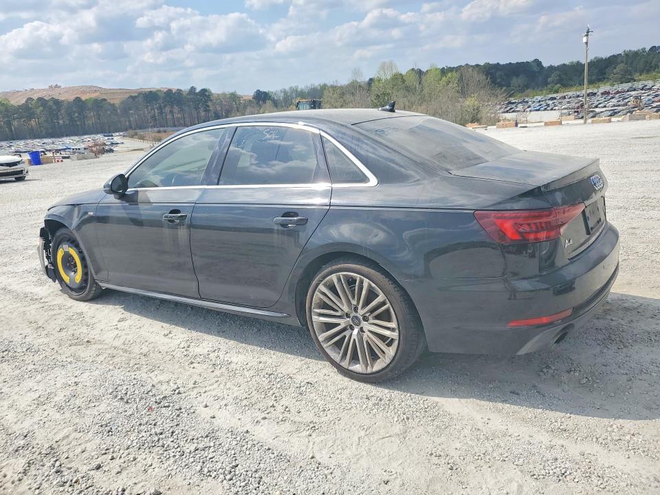2018 Audi A4 VIN WAULMAF46JA145893 COPART salvage auction — FRONT END, Ga - Certificate Of Title, sold $3,500 on 2026-07-13 (photo 2)