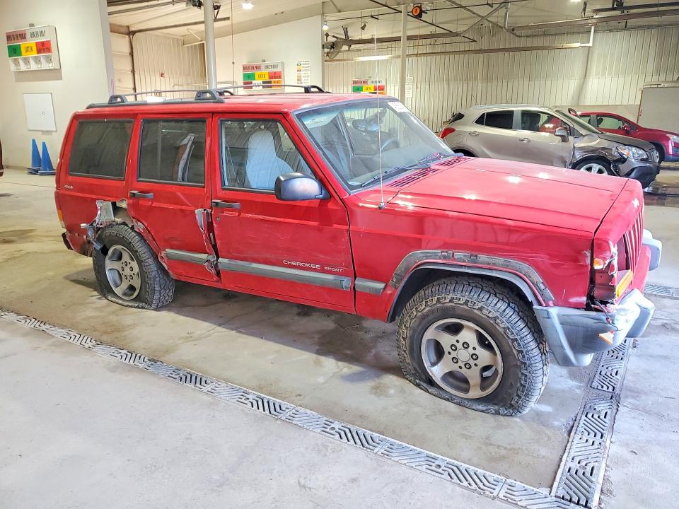 2000 Jeep Cherokee VIN 1J4FF48S8YL110238 COPART salvage auction — SIDE, Pa - Certificate Of Salvage, sold $2,050 on 2026-07-09 (photo 4)