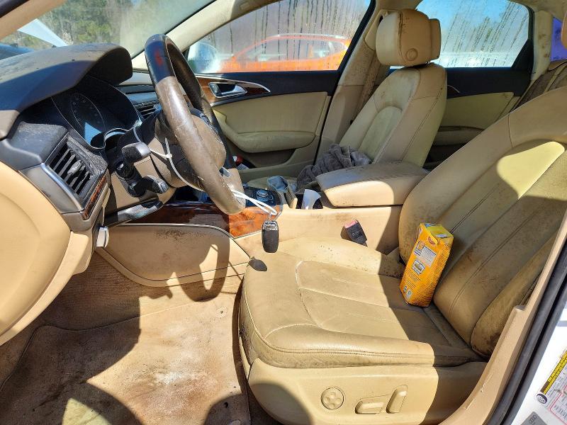 2014 Audi A6 VIN WAUFFAFC6EN047766 COPART salvage auction — NORMAL WEAR, FL - CERTIFICATE OF TITLE, sold $175 on 2026-07-14 (photo 7)