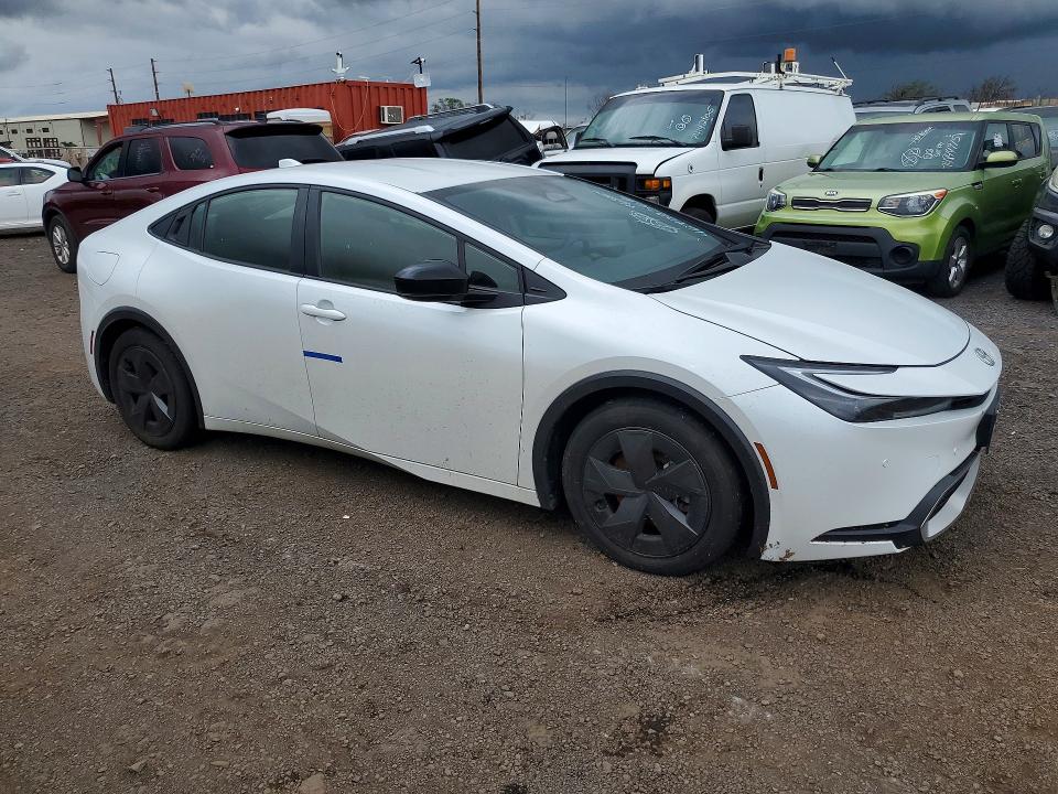 2024 Toyota Prius VIN JTDACACU5R3029828 COPART salvage auction — WATER/FLOOD, Hi - Certificate Of Salvage, sold $25 on 2026-07-20 (photo 4)