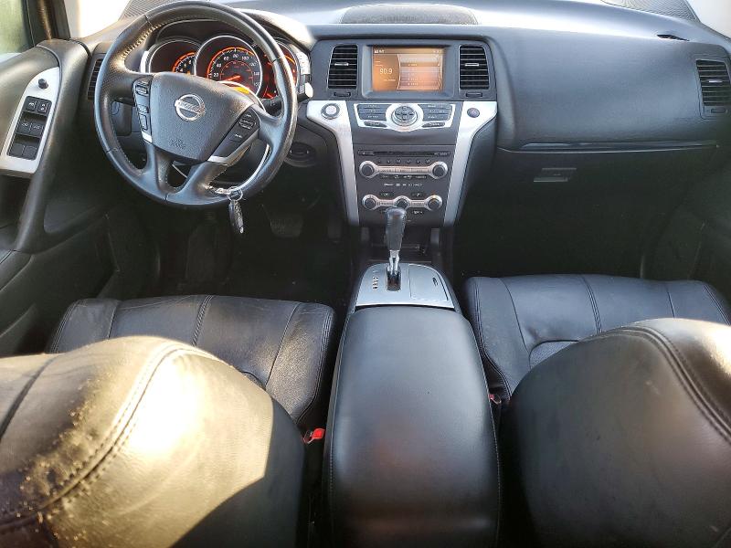 2010 Nissan Murano VIN JN8AZ1MW5AW130311 COPART salvage auction — FRONT END, Pa - Certificate Of Salvage, sold $550 on 2026-07-13 (photo 8)