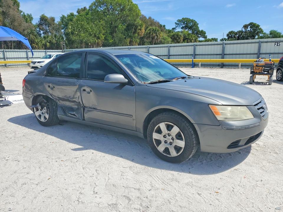 2010 Hyundai Sonata VIN 5NPET4AC8AH653046 COPART salvage auction — SIDE, FL - CERT OF TITLE SLVG REBUILDABLE, sold $525 on 2026-07-22 (photo 4)