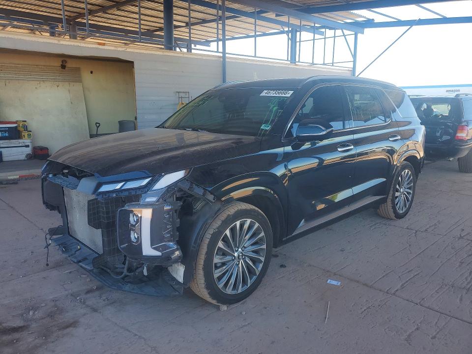 2023 Hyundai Palisade VIN KM8R74GE1PU572253 COPART salvage auction — REAR END, Az - Cert Of Title - Salvage, sold $175 on 2026-07-30 (photo 1)