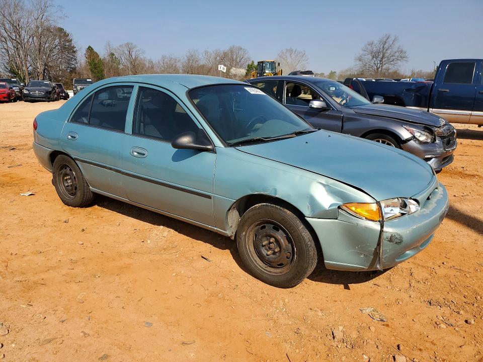 1998 Ford Escort VIN 1FAFP10P7WW263591 COPART salvage auction — FRONT END, Nc - Salvage Certificate Of Title, sold $350 on 2026-07-06 (photo 4)