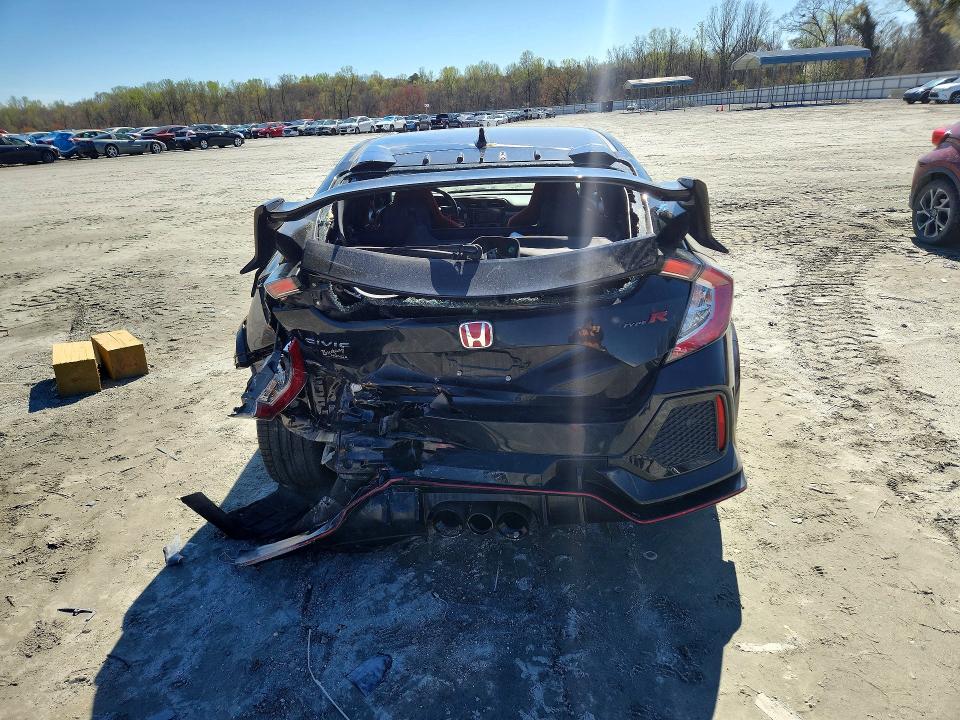 2018 Honda Civic VIN SHHFK8G75JU200170 COPART salvage auction — REAR END, Sc - Cert Of Title-Salvage, sold $11,300 on 2026-07-15 (photo 6)