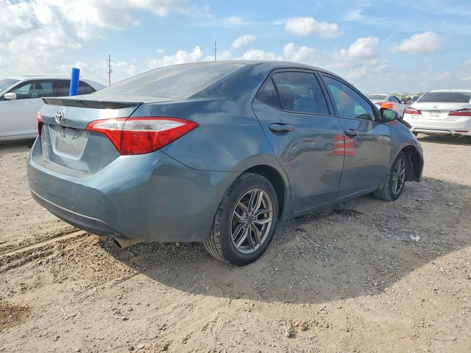 2015 Toyota Corolla VIN 5YFBURHE6FP306586 COPART salvage auction — FRONT END, Tx - Salvage Vehicle Title, sold $1,700 on 2026-07-02 (photo 3)