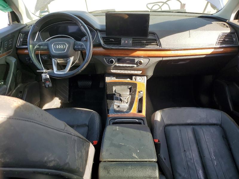 2022 Audi VIN WA1EAAFYXN2122375 COPART salvage auction — SIDE, Ut - Salvage Certificate, sold $1,850 on 2026-07-24 (photo 8)