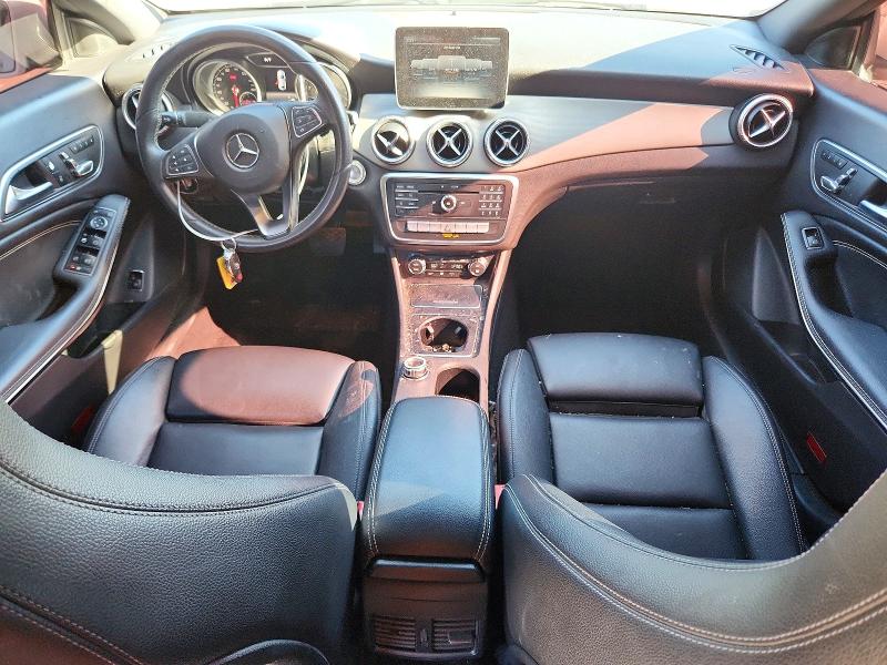 2018 Mercedes-benz Cla-klasse VIN WDDSJ4GB0JN576847 COPART salvage auction — FRONT END, Tx - Salvage Vehicle Title, sold $3,600 on 2026-07-08 (photo 8)