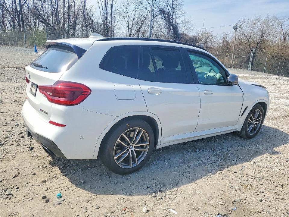 2018 BMW X3 VIN 5UXTS3C57J0Y99066 COPART salvage auction — FRONT END, Md - Cert Of Salvage > 75% Damage, sold $5,400 on 2026-07-02 (photo 3)