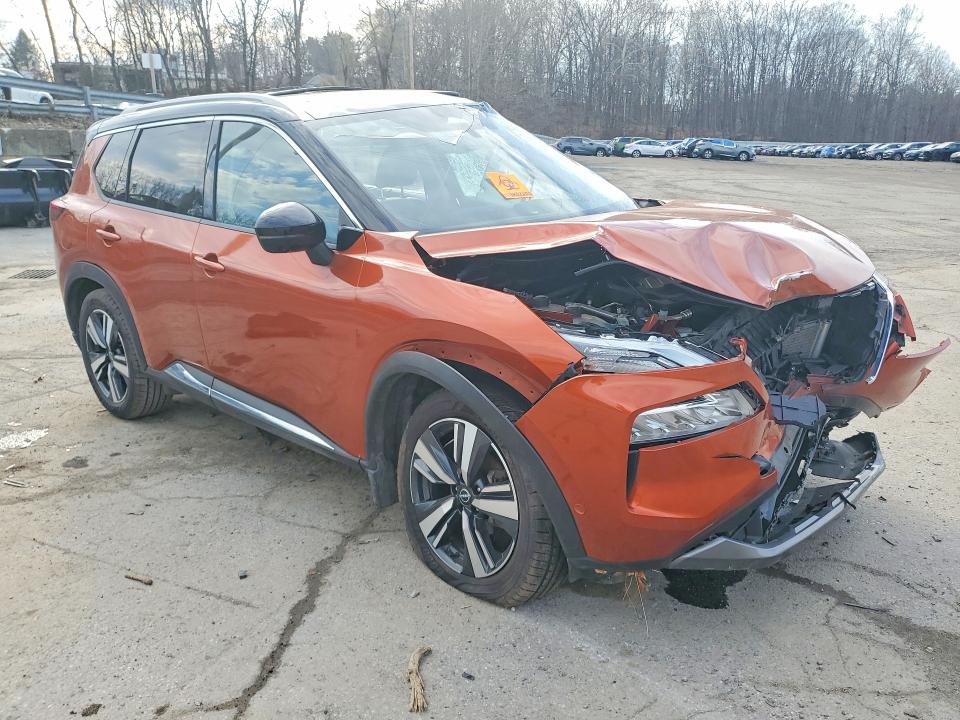 2023 Nissan Rogue VIN JN8BT3CBXPW182722 COPART salvage auction — FRONT END, Ny - Mv907A-Parts Only W/Lienholder, sold $350 on 2026-07-16 (photo 4)