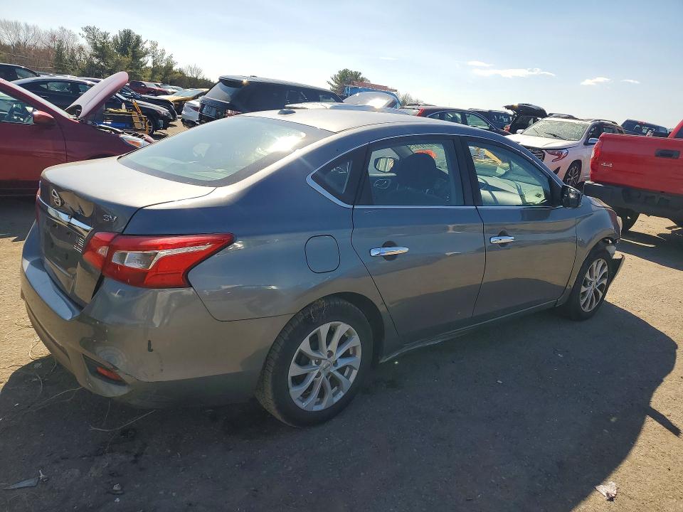 2019 Nissan Sentra VIN 3N1AB7AP4KL624864 COPART salvage auction — FRONT END, Pa - Reconstructed Clean, sold $650 on 2026-07-10 (photo 3)