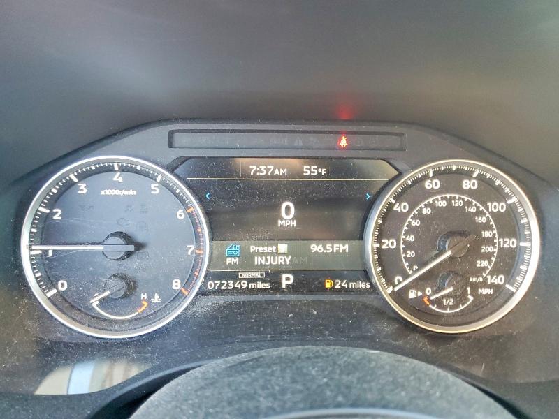 2022 Mitsubishi Outlander VIN JA4J3TA82NZ074325 COPART salvage auction — REAR END, Tx - Salvage Vehicle Title, sold $7,400 on 2026-07-10 (photo 9)