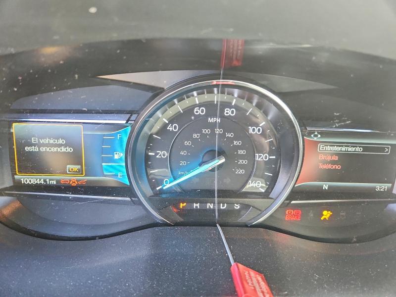 2018 Ford Explorer VIN 1FM5K8D83JGA96483 COPART salvage auction — SIDE, CO - SALVAGE TITLE, sold $4,400 on 2026-07-09 (photo 9)