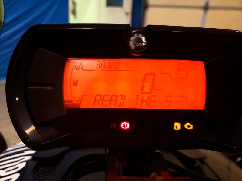 2021 Can-am Ryker VIN 3JB2GEG27MJ002022 COPART salvage auction — MECHANICAL, OH - CERT OF TITLE-REPOSSESSION, sold $850 on 2026-07-08 (photo 7)