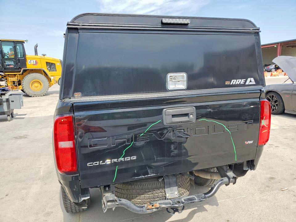 2021 Chevrolet Colorado VIN 1GCGSBEN5M1282595 COPART salvage auction — FRONT END, Salvage Title, sold $7,300 on 2026-07-09 (photo 6)