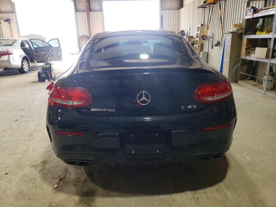 2017 Mercedes-benz C class VIN WDDWJ6EB4HF467764 COPART salvage auction — REAR END, Pa - Cert Of Title (P), sold $12,500 on 2026-07-27 (photo 6)