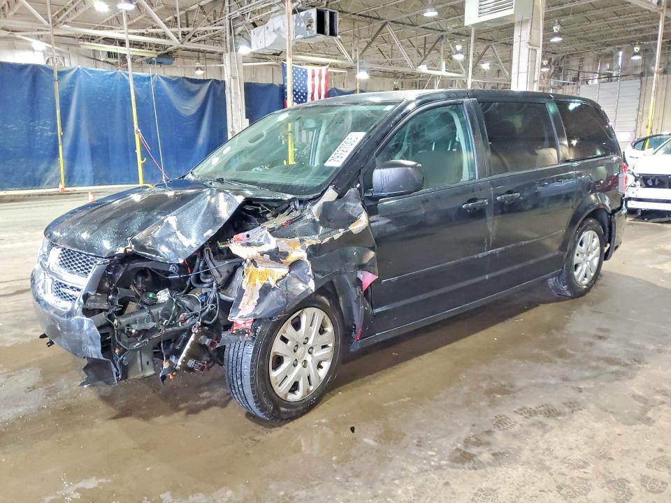 2015 Dodge Caravan VIN 2C4RDGBG9FR598098 COPART salvage auction — FRONT END, Mi - Certificate Of Title, sold $475 on 2026-07-02 (photo 1)