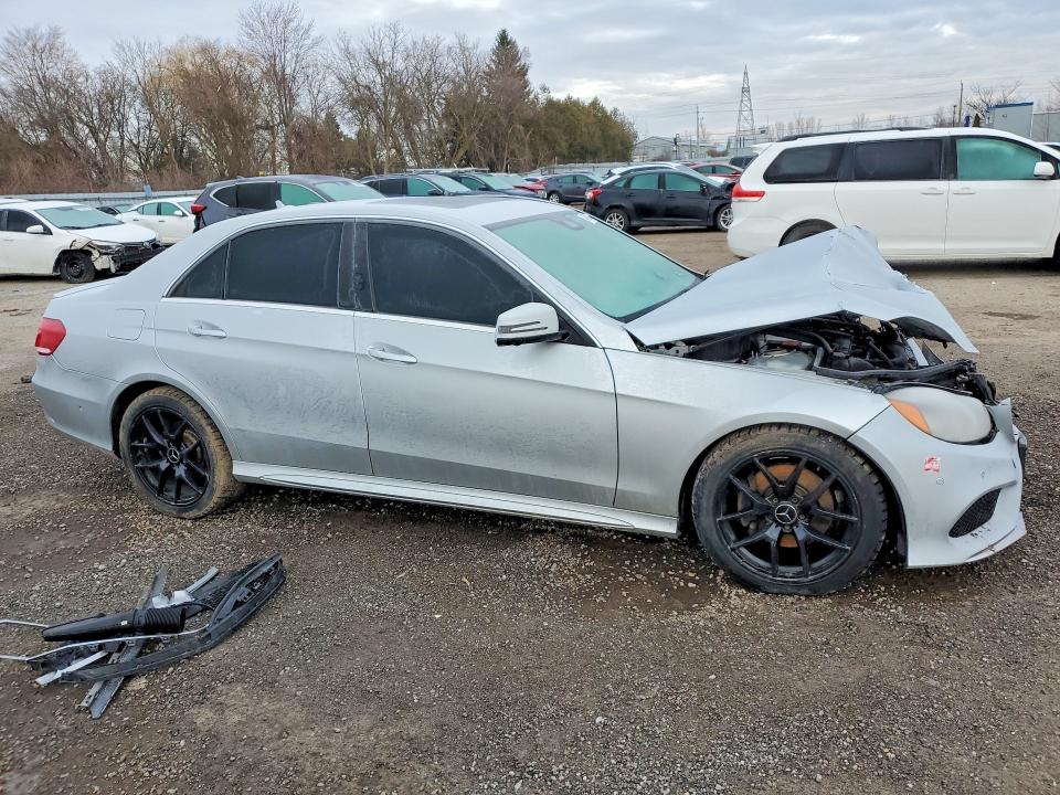 2014 Mercedes-benz E-klasse VIN WDDHF9HB0EA872410 COPART salvage auction — FRONT END, Salvage Title, sold $925 on 2026-07-16 (photo 4)