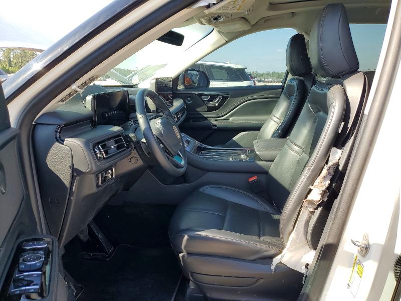 2025 Lincoln Aviator VIN 5LM5J6WC5SGL23437 COPART salvage auction — FRONT END, Tx - Salvage Vehicle Title, sold $12,400 on 2026-07-07 (photo 7)