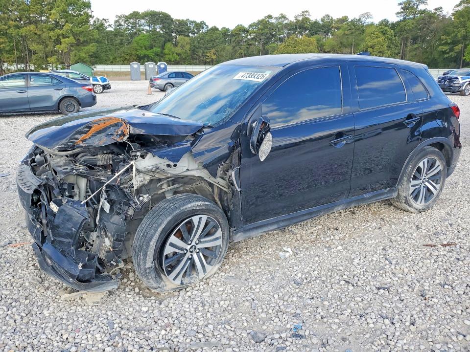 2022 Mitsubishi Outlander VIN JA4APVAU7NU011490 COPART salvage auction — VANDALISM, Tx - Certificate Of Title, sold $3,350 on 2026-07-07 (photo 1)