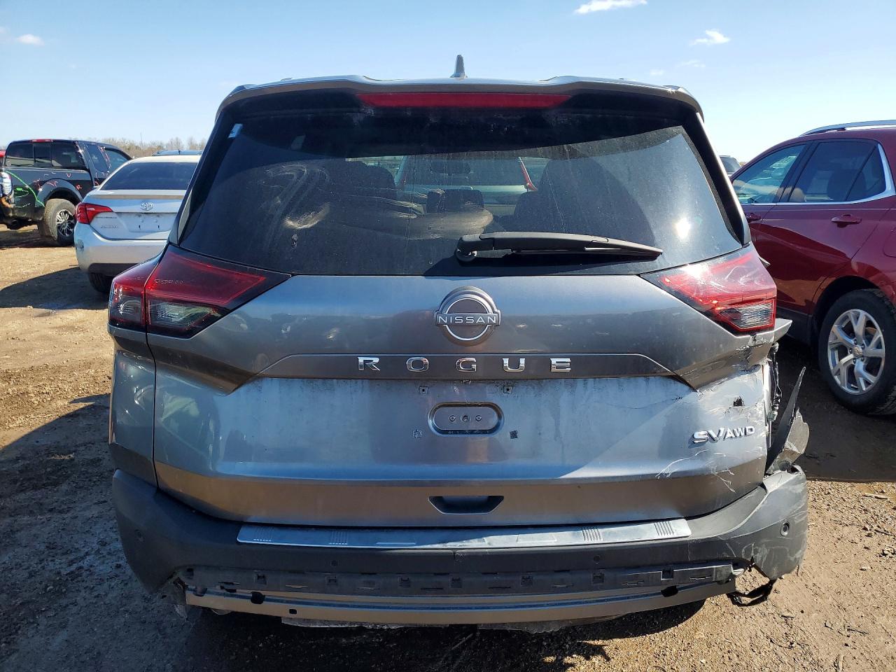 2022 Nissan Rogue VIN 5N1BT3BB6NC703961 COPART salvage auction — Mechanical, IL - SALVAGE CERTIFICATE, sold $4,400 on 2026-07-09 (photo 6)