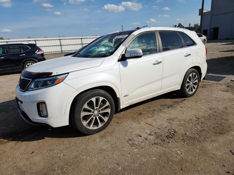 2015 Kia Sorento VIN 5XYKWDA78FG609575 COPART salvage auction — REAR END, Va - Certificate Of Title, sold $1,600 on 2026-07-29 (photo 1)
