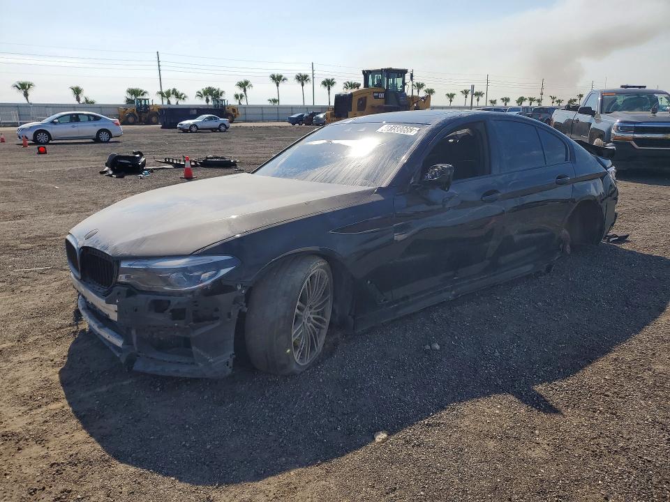 2019 BMW M550i xdrive VIN WBAJB9C50KB464629 COPART salvage auction — REAR END, FL - CERTIFICATE OF TITLE, sold $2,850 on 2026-07-14 (photo 1)
