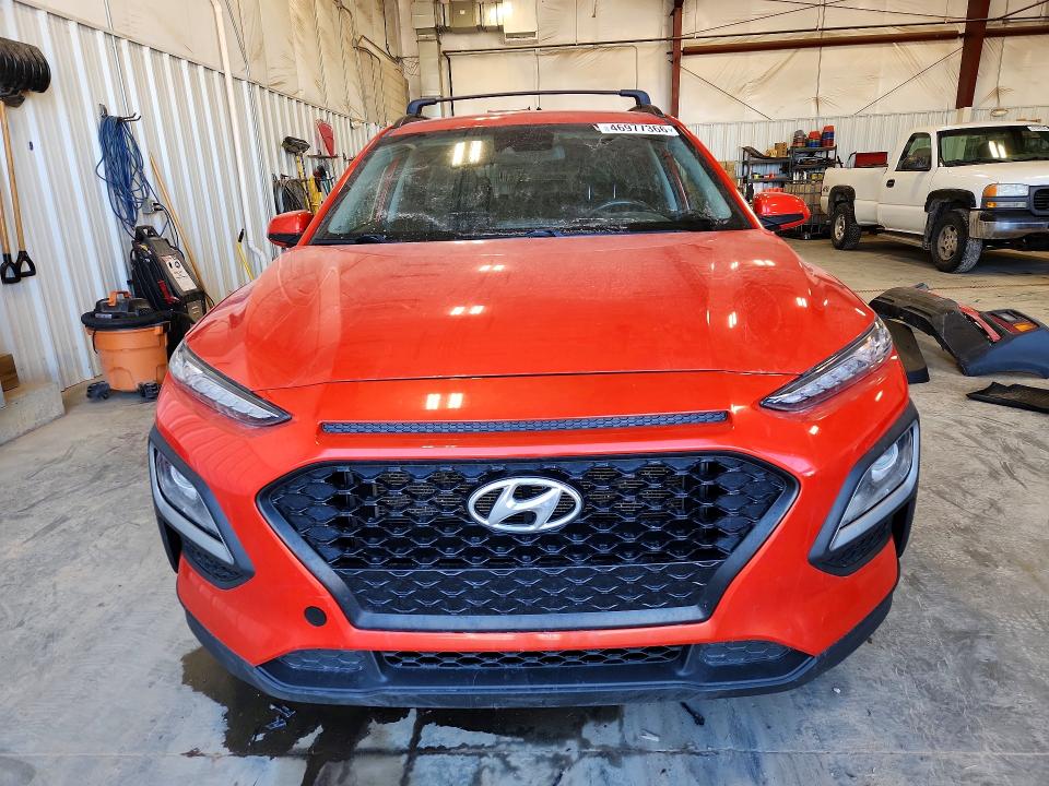 2019 Hyundai Kona VIN KM8K22AA1KU374680 COPART salvage auction — REAR END, Wv - Salvage Certificate, sold $2,000 on 2026-07-07 (photo 5)
