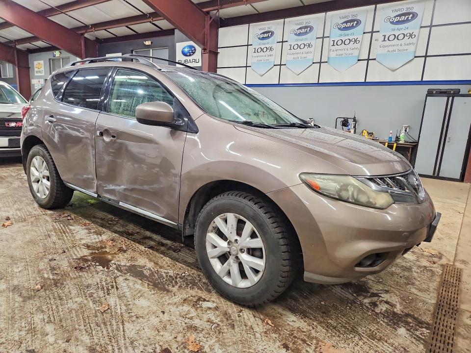 2011 Nissan Murano VIN JN8AZ1MW2BW183629 COPART salvage auction — SIDE, VT - CERTIFICATE OF TITLE, sold $1,500 on 2026-07-31 (photo 4)