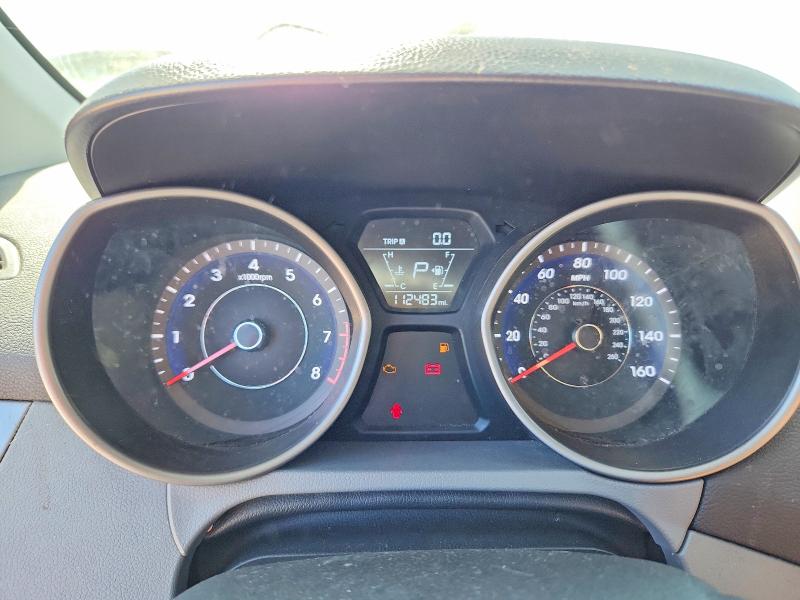 2016 Hyundai Elantra VIN 5NPDH4AE1GH703504 COPART salvage auction — FRONT END, Ca - Dis/Dlr/Exp Only Clean Title, sold $1,150 on 2026-07-10 (photo 9)