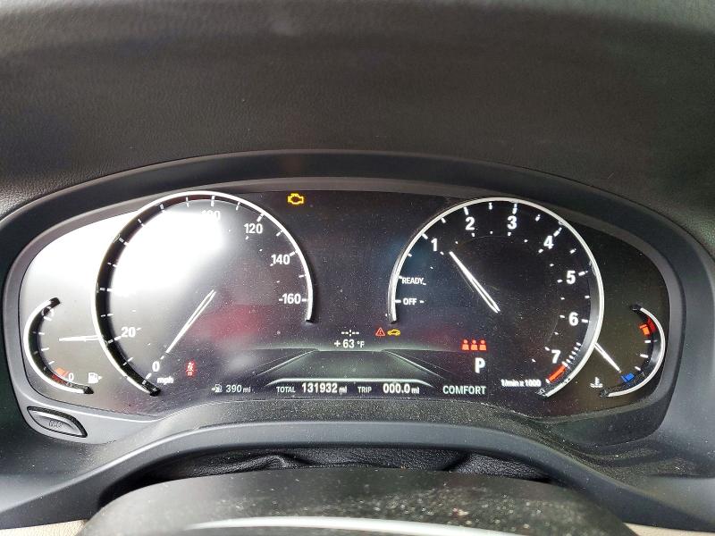 2018 BMW VIN 5UXTR9C5XJLC68831 COPART salvage auction — MECHANICAL, Ms - Certificate Of Title, sold $8,500 on 2026-07-21 (photo 9)