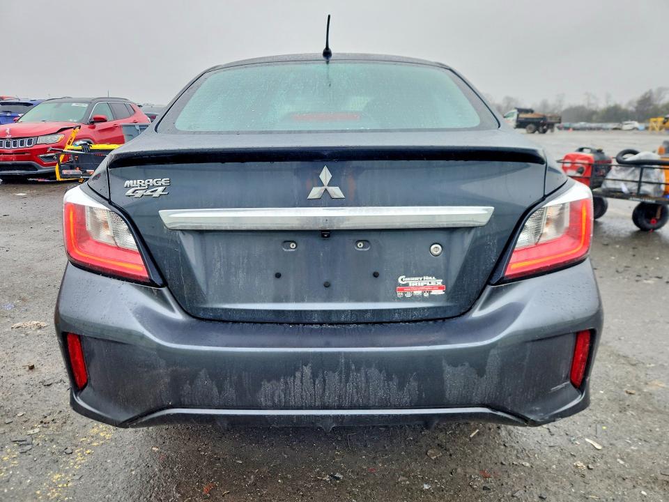 2024 Mitsubishi Mirage VIN ML32FUFJ1RHF12479 COPART salvage auction — FRONT END, PA - CERTIFICATE OF SALVAGE, sold $1,800 on 2026-07-28 (photo 6)