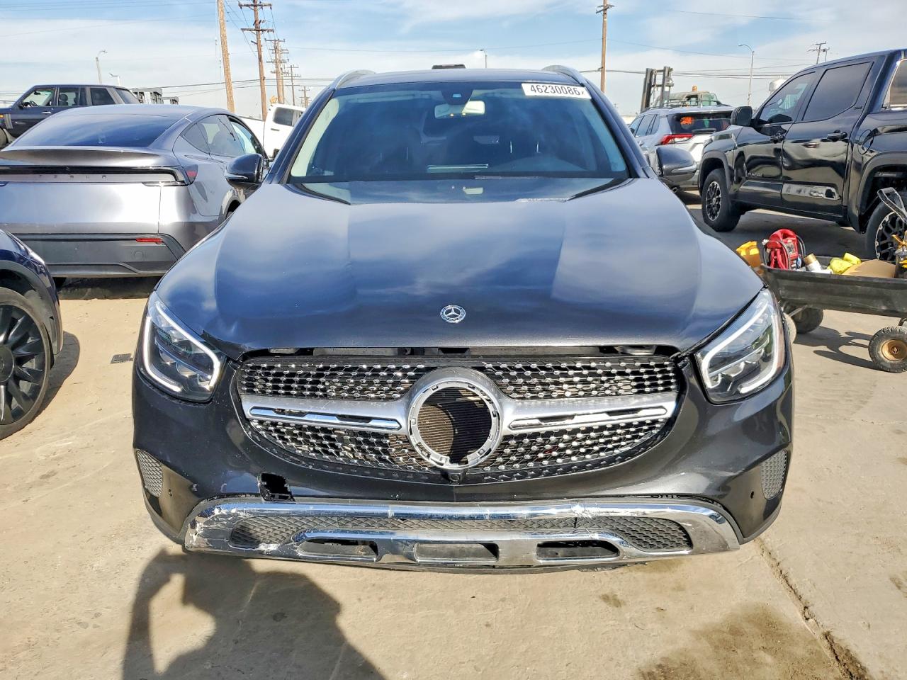 2020 Mercedes-benz Glc class VIN W1N0G8DB3LF839687 COPART salvage auction — Front End, CA - SALVAGE CERTIFICATE, sold $9,600 on 2026-09-11 (photo 5)