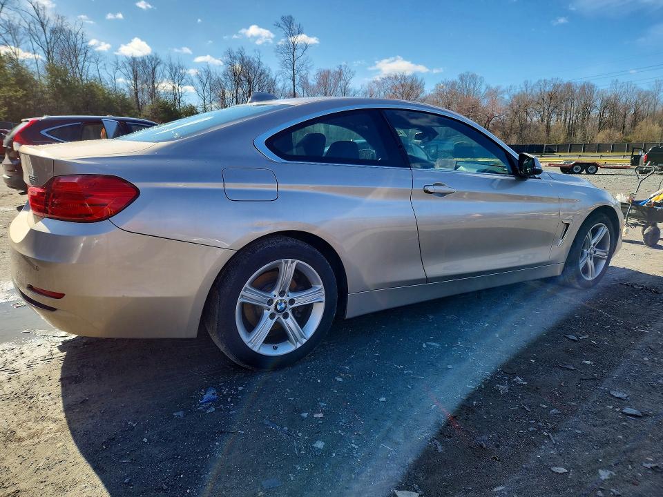 2016 BMW 4er VIN WBA3N9C50GK250375 COPART salvage auction — FRONT END, Md - Cert Of Salvage > 75% Damage, sold $2,250 on 2026-07-07 (photo 3)