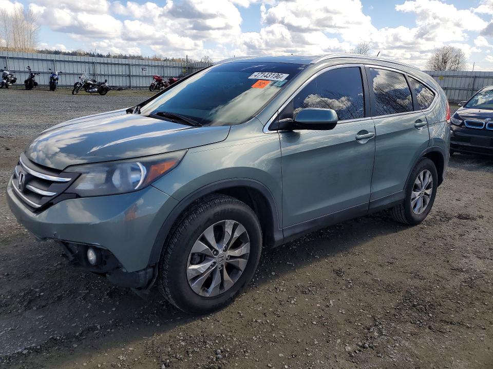 2012 Honda Cr-v VIN JHLRM4H76CC005746 COPART salvage auction — FRONT END, WA, sold $775 on 2026-07-27 (photo 1)