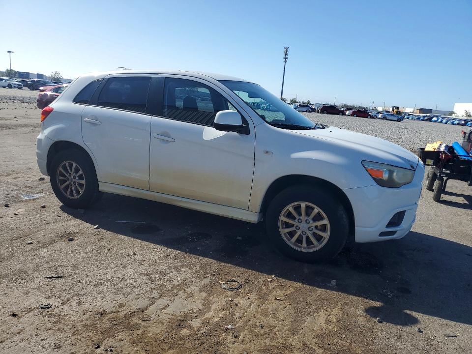 2011 Mitsubishi Outlander sport VIN JA4AP3AU6BZ001357 COPART salvage auction — REAR END, FL - CERT OF TITLE SLVG REBUILDABLE, sold $1,050 on 2026-07-13 (photo 4)
