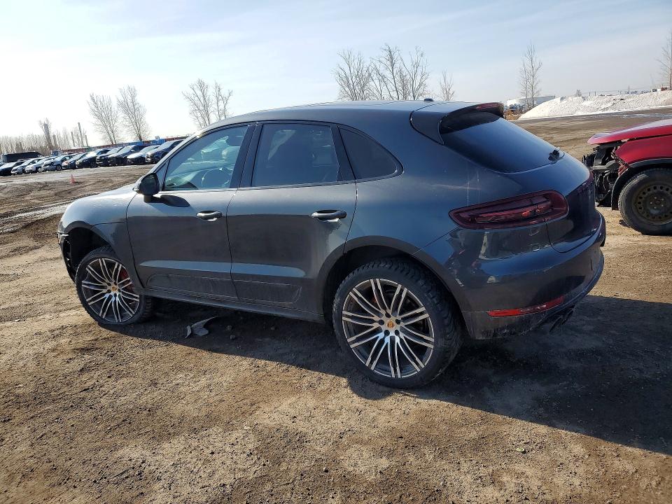 2017 Porsche Macan VIN WP1AG2A55HLB54704 COPART salvage auction — FRONT END, Qc - Gravement Accidente, sold $10,000 on 2026-07-21 (photo 2)